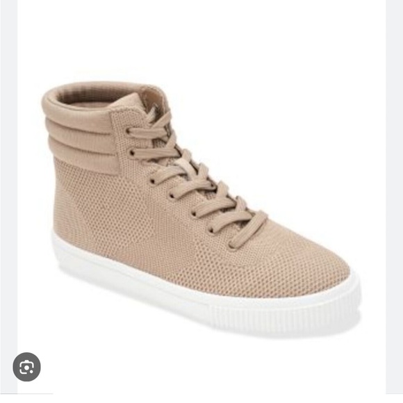 Splendid Womens Mesh High Top Sneakers size 8 - Picture 2 of 6